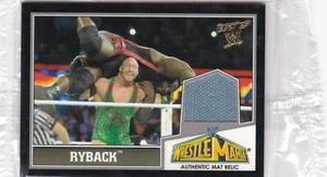 2013 Topps Best of WWE WrestleMania XXIX 29 Anillo Mat Reliquia Ryback - Sellado - Imagen 1 de 2