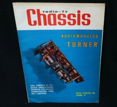 Revista Radio Chasis Televisión~Argentina Septiembre 1968 TV/Radio/Electrónica Foto 1 de 4