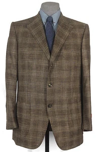 EVERYTHINGS_IN_IT NWT ISAIA HAND CRAFTED COLORING_&_FABRIC_SEE_DESC 43-44R 12913 - Picture 1 of 4