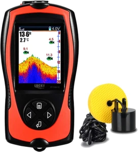 Portable Fish Finder Handheld Kayak Fish Finders Wired Fish Depth Finder Sonar S - Picture 1 of 7