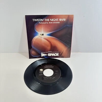 Rod STEWART Twistin' The Night Away / Let’s Get Small 45 7” Record Mint Sleeve - Image 1 of 4