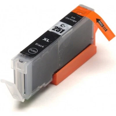 Compatible Canon C-251 XL / CLI-251 XL Ink Cartridge - Black - BRAND NEW SEALED! - Image 1 of 4