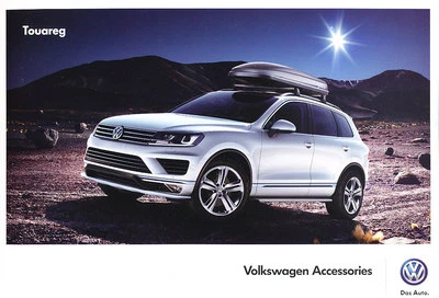2015 2016 VW Volkswagen Touareg Original Factory Accessories Brochure Catalog Foto 1 de 3