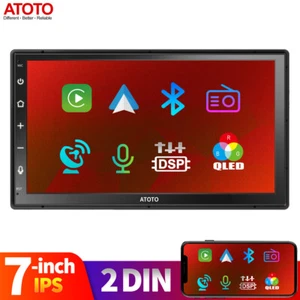 Radio Coche ATOTO F7 Doble DIN 7 Pulgadas GPS Mirror Link Inalámbrico CarPlay FM/AM/RDS - Imagen 1 de 12