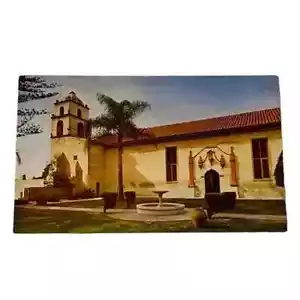 Postal San Buenaventura Mission Ventura California Cromo B515 - Imagen 1 de 2