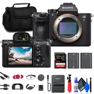 Sony a7R IIIA Mirrorless Camera + 64GB Card + Bag + Card Reader + More - Picture 1 of 10