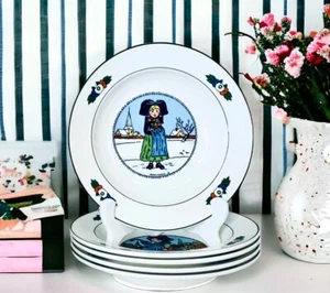 Villeroy & Boch HANSI D'ALSACE 8 3/4" Rim Soup Bowl(s) SIGNED CHOICE - Picture 1 of 26