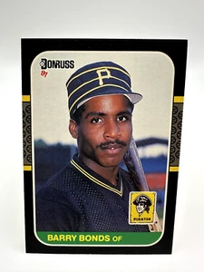 1987 Donruss Barry Bonds #361 Rookie Pittsburgh Pirates - Mint - Picture 1 of 2