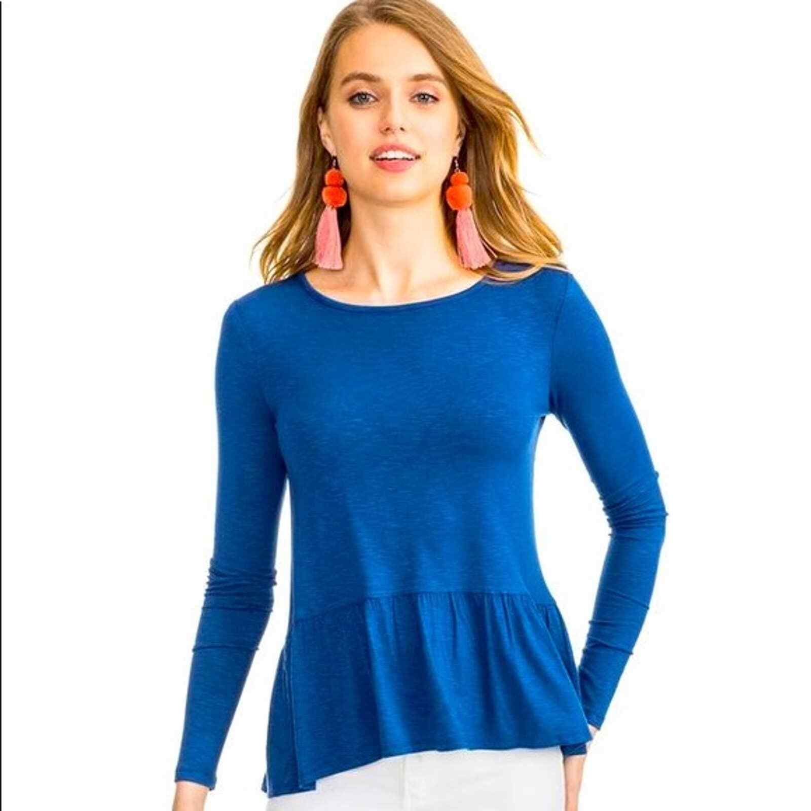 Blue Knit Tank Dress 
