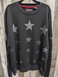 Winchester Men's Size 4XL Black The American Legend Sweatshirt Long Sleeve Stars
