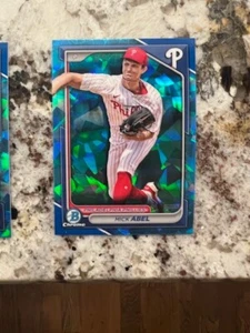 2024 BOWMAN CHROME SAPPHIRE DRAFT CARD PHILADELPHIA PHILLIES MICK ABEL #BDC-78 - Picture 1 of 1