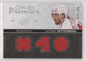 2007-08 O-Pee-Chee Premier Remnants Triples /100 Henrik Zetterberg #PR-HZ