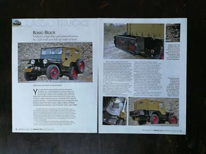Jeep CJ2A 3-Page Original Color Article - Picture 1 of 2