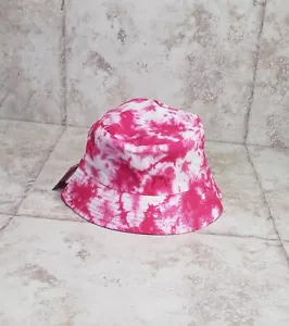 Dark Hot Pink Boonie Bucket Floppy Hat Tie Dye Sunhat Old East Main NWT - Picture 1 of 7