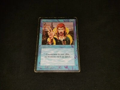 MTG 1x Revised blue uncommon HP French FBB Counterspell - ships w/ tracking - Image 1 of 2