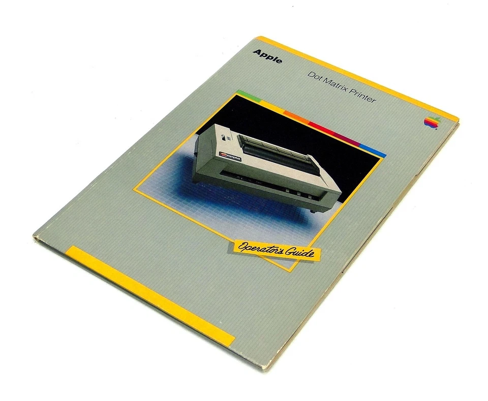 APPLE DOT MATRIX PRINTER OPERATORS GUIDE Anleitung - Bild 1 von 1