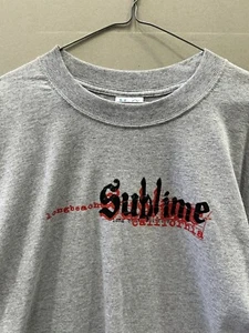 Vintage Sublime 2003 Tour T Shirt Mens L Graffiti Band Rock Grunge - Picture 1 of 4