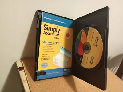 SIMPLY ACCOUNTING BY SAGE 2008 SOFTWARE + SERIAL NUMBER(NO ACTIVATION PIN) - Image 1 of 2