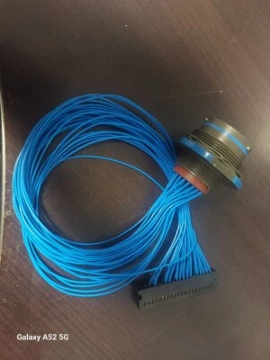 Circular MIL Spec Connector MS3474W20-41P  41 POS   #24 wire + HIF 3C-40D-2.54C - Image 1 of 2