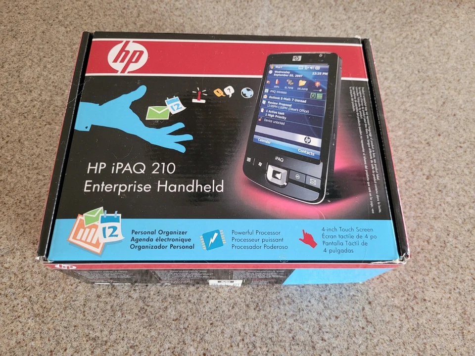 HP iPAQ 210 Enterprise Handheld - Open Box + additional GPS module - Image 1 of 4