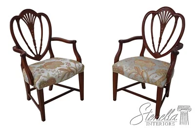 60383EC: Par de sillones traseros con escudo de caoba con incrustaciones Foto 1 de 4