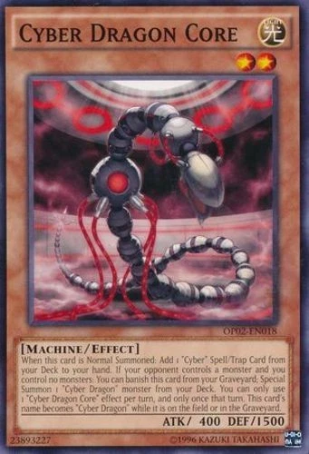 Cyber Dragon Core - OP02-EN018 - Common - Moderately Played - Image 1 of 1