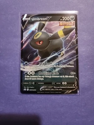 Umbreon V SWSH203 SWSH: Sword & Shield Promo Cards Holo - Image 1 of 2