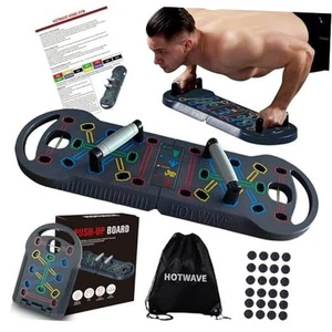 Push Up Board, Push Up Board for Men - Foldable PushUp Board Home Gym Pushup - Picture 1 of 7