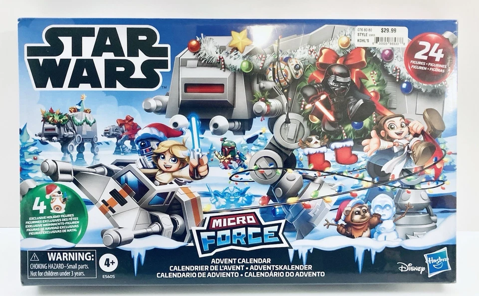 Star Wars SW E9 Micro Force Advent Calendar 2019