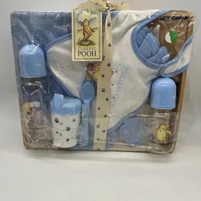 Clásico Disney Pooh Cesta de Regalo Conjunto de Múltiples Piezas Nuevo De Colección Y2K Bebé Foto 1 de 4