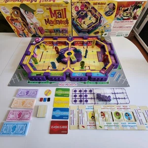 2004 MILTON BRADLEY Mall Madness Talking Electronic Board Game 99% Complete WORK - Picture 1 of 20