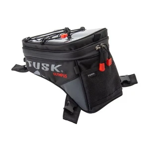 Tusk Olympus Tank Bag Small Black/Grey For SUZUKI DR650S 1990-1991,2015-2023 - Picture 1 of 9