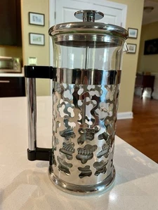 1987 Bodum French Press Coffee George Sowden Stainless Postmodern Soreno Vintage - Picture 1 of 14
