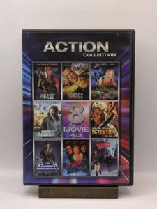 Action Collection: Volume 1 - 8 Movie DVD (The Base, The Base 2, On the Borderl - Picture 1 of 2