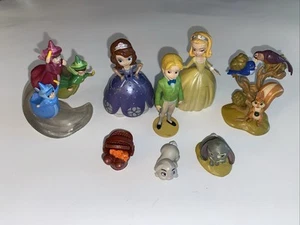 Disney SOFIA The FIRST  Figurine Play set Cake Topper Lot Of 8 - Picture 1 of 5