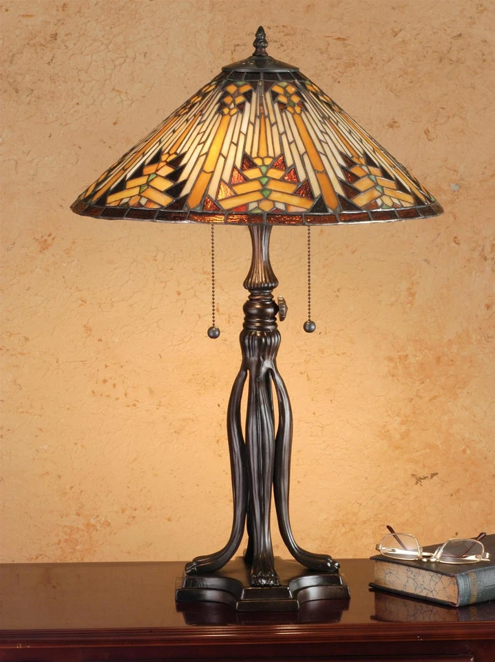Meyda Tiffany 66224 Stained Glass / Tiffany Table Lamp - Tiffany Glass - Image 1 of 1