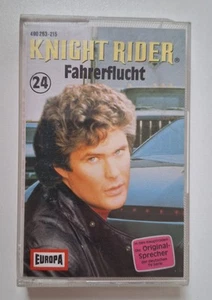 Knight Rider Fahrerflucht Folge 24 Hörspiel Kassette  - Bild 1 von 9