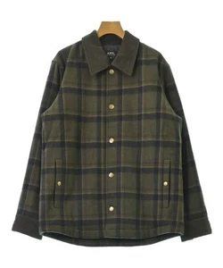 A.P.C. Blouson Jackets (Other) KhakixBlackxBrown(Check Pattern) M 2200539801064 - Picture 1 of 7