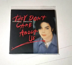 MICHAEL JACKSON "THEY DON'T CARE ABOUT US" CD 2 TRACKS SINGLE CARDBOARD - Bild 1 von 2
