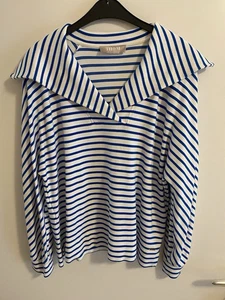 Pullover mit Streifen und Kragen von Thomas Rath in 46 - Bild 1 von 6