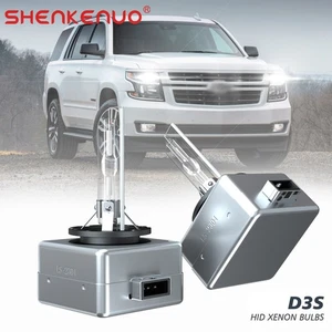 2X Front HID Xenon Headlight  For Chevrolet Tahoe 2015-2020 Bulb High&Low Beam - Picture 1 of 10