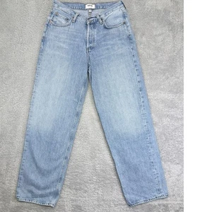 AGOLDE Los Angeles V Waist Baggy Jeans Light Wash Denim Button Fly Gr. 28 - Bild 1 von 11