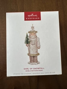 NEU 2024 Punze edler Nussknacker Earl of Snowfall Andenken Ornament 6. Serie - Bild 1 von 6