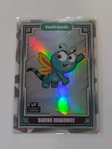 Topps Chrome VeeFriends Silver Holo Refractor Daring Dragonfly - Picture 1 of 2