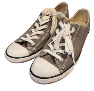 Scarpe stringate basse Converse Chuck Taylor All Star antracite da donna taglia 10 - Foto 1 di 5