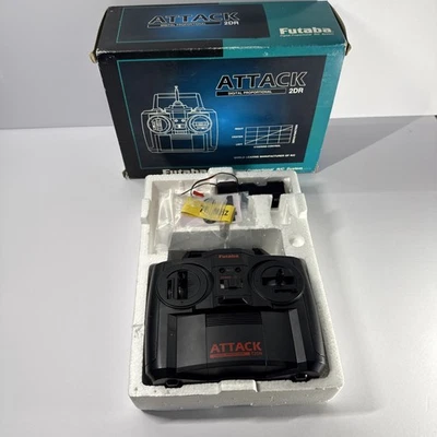 Futaba Attack Digital Proportional Radio Control System 2-Channel R/C 2DR - Image 1 of 4