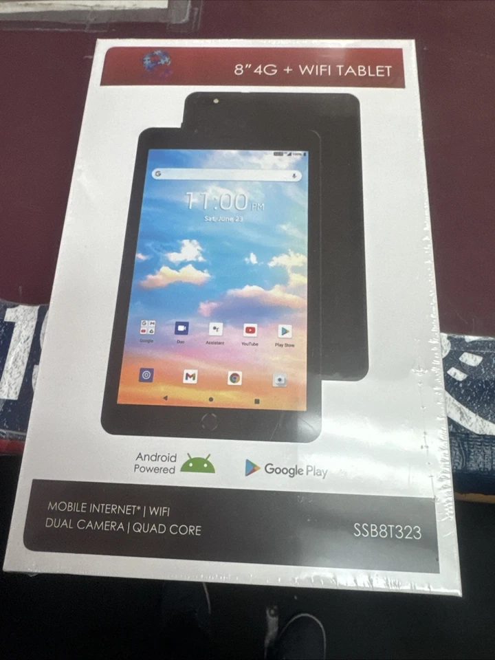 Tablet WiFi 8”. Nuevo en caja. Foto 1 de 4