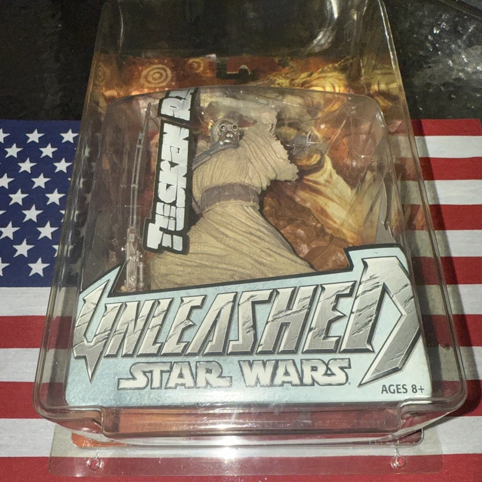 Star Wars Unleashed 2004 Tusken Raider Action Figure Statue Hasbro S171