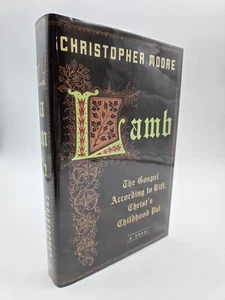Lamb by Christopher Moore, 1st Edition, 1st Printing, HC DJ  - Imagen 1 de 14