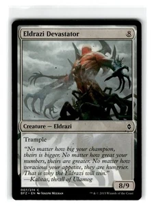 MTG Magic The Gathering Eldrazi Devastator Common Heavily Played - Picture 1 of 2